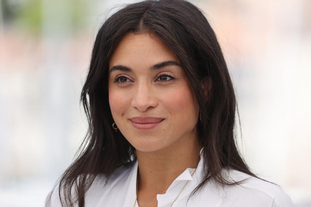 French singer and actress Camelia Jordana poses at the 74th edition of the Cannes Film Festival in Cannes, southern France (Photo by Valery HACHE / AFP) (Photo by VALERY HACHE/AFP via Getty Images)