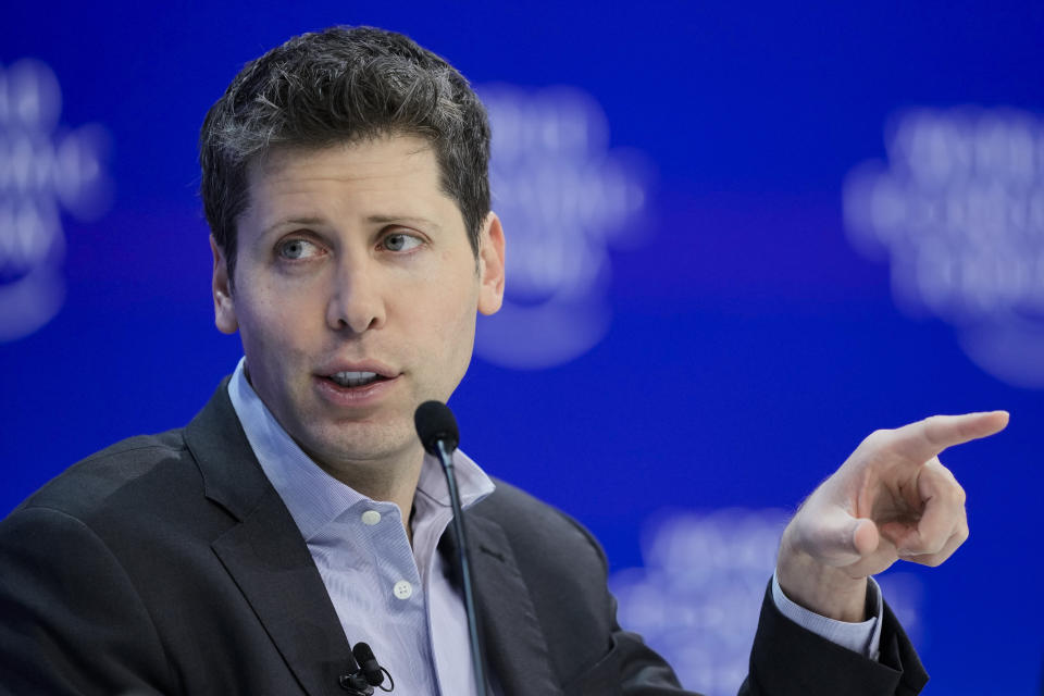 FILE - OpenAI CEO Sam Altman participates in the 