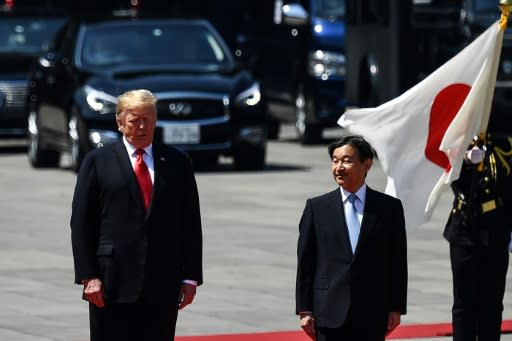 US President Donald Trump heads to Britain just a few days after returning from his visit to Japan, where he met new Emperor Naruhito