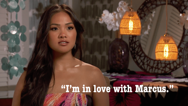 <p>ABC</p> Jenn drops the l-bomb on 'The Bachelorette'