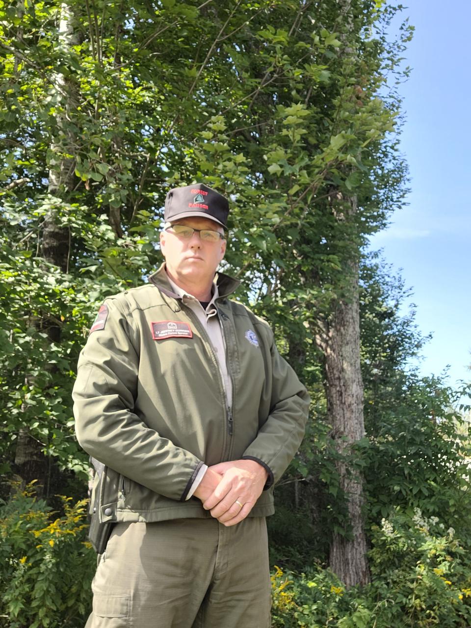 Jeff Currier is a regional forest ranger for the Maine Forest Service. He sees several conflating factors – like climate change and degradation of volunteer fire departments – as concerns for Maine's wildfire risk.