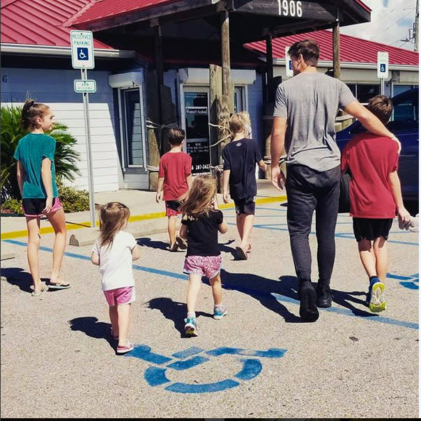 Walker Hayes and his children
