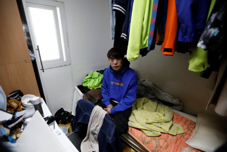 The Wider Image: No money, no hope: S. Korea's 'Dirt Spoons' turn against Moon