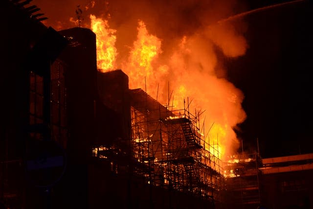 Mackintosh Building fire