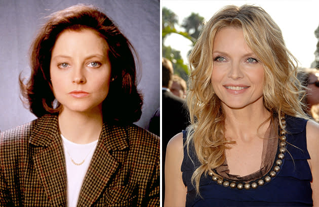 Jodie Foster and Michelle Pfeiffer