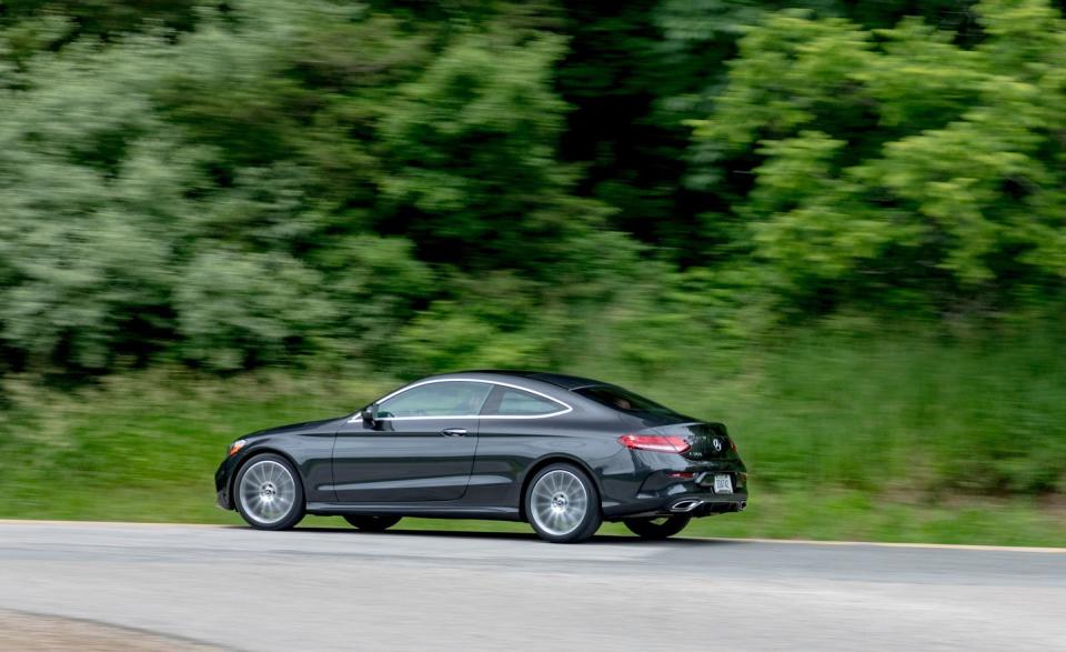 <p>2019 Mercedes-Benz C300 coupe</p>