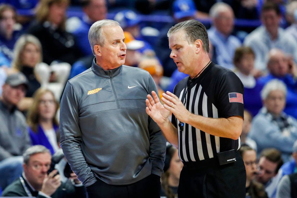 As Tennessee coach Rick Barnes is 10-9 versus Kentucky. Barnes is 11-11 against the Wildcats overall as a head man.