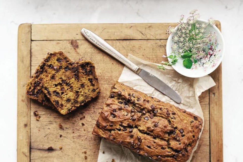 Chocolate Chip Pumpkin Loaf