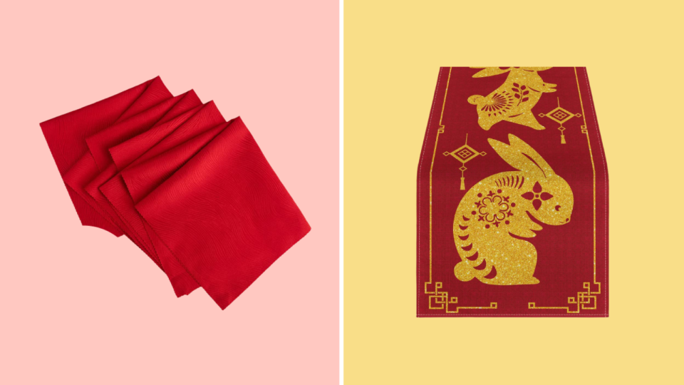 Spruce up your table with Lunar New Year flair for your reunion dinner.