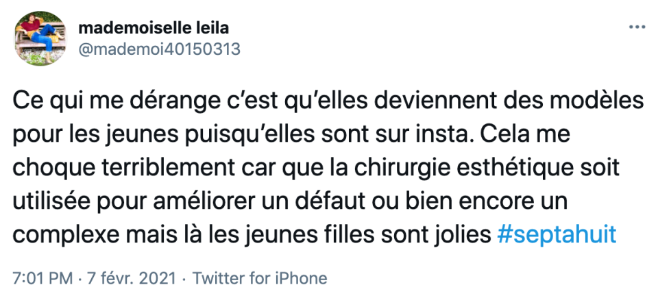 Sept à Huit : les propos d’un chirurgien esthétique au Maroc choquent la Toile 