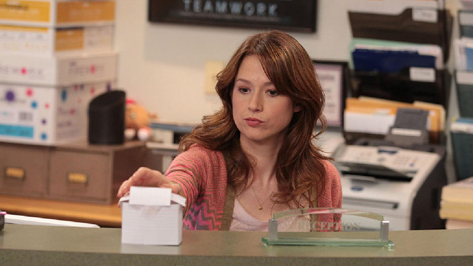 Ellie Kemper in The Office.