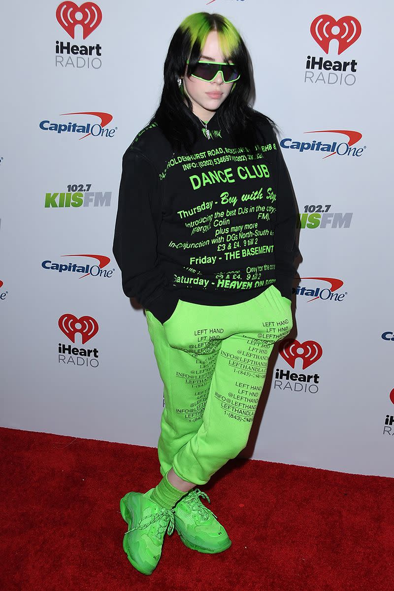 Best Billie Eilish outfits