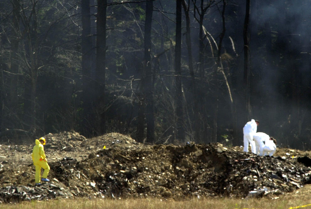 flight 93 crash bodies