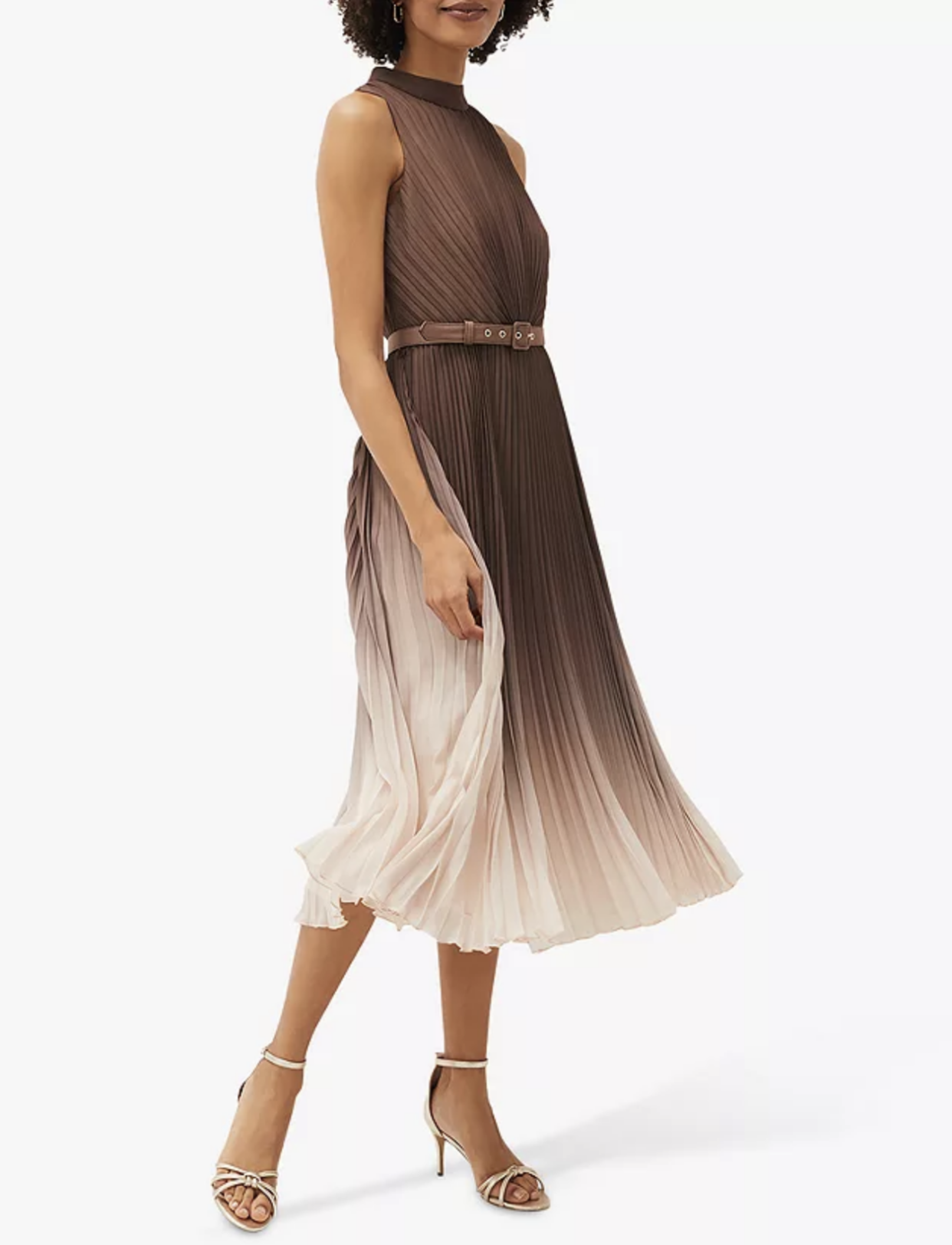 This flares out at the hem, the perfect movement on the dance floor. (John Lewis)