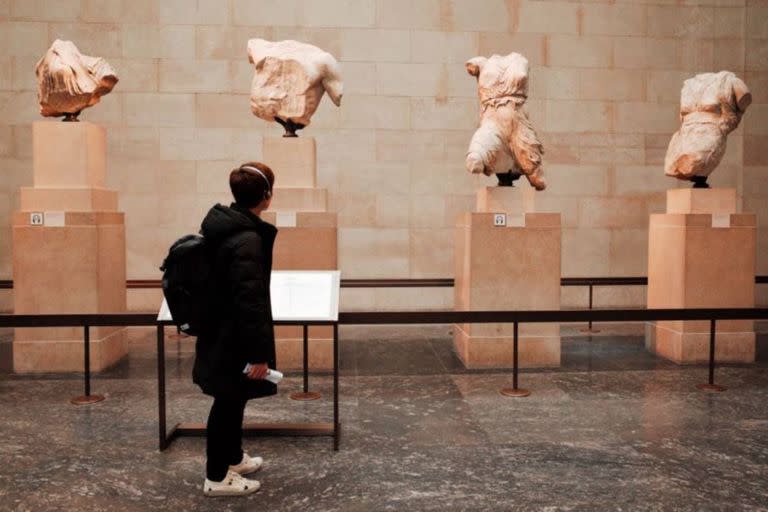 Las esculturas del Partenón son uno de los tesoros del Museo Británico