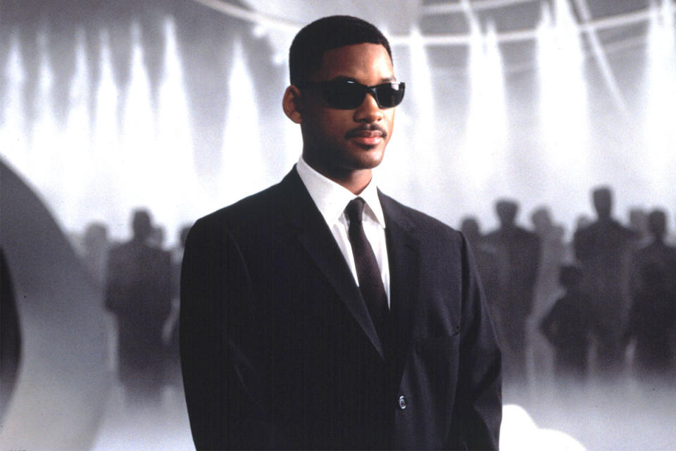 <p><strong>All-time Domestic Box Office Take:</strong> $250,690,539</p> <p>Here come the Men in Black! Specifically, Kay (Tommy Lee Jones) and Jay (Will Smith), "providers of immigration services and regulators of all things alien on earth," as the AP summary goes. While doing their highly classified day jobs, they discover an assassination plot - after all, they're "the first, last and only line of defense against the worst scum of the universe."</p>