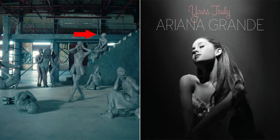 ariana grande yes and music video details yours truly