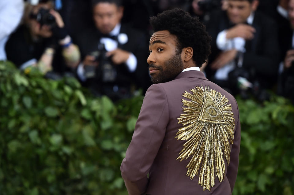 Donald Glover in Gucci