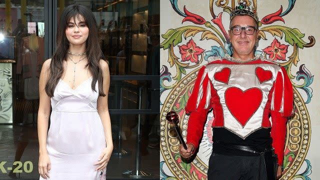 Selena Gomez and Stefano Gabbana