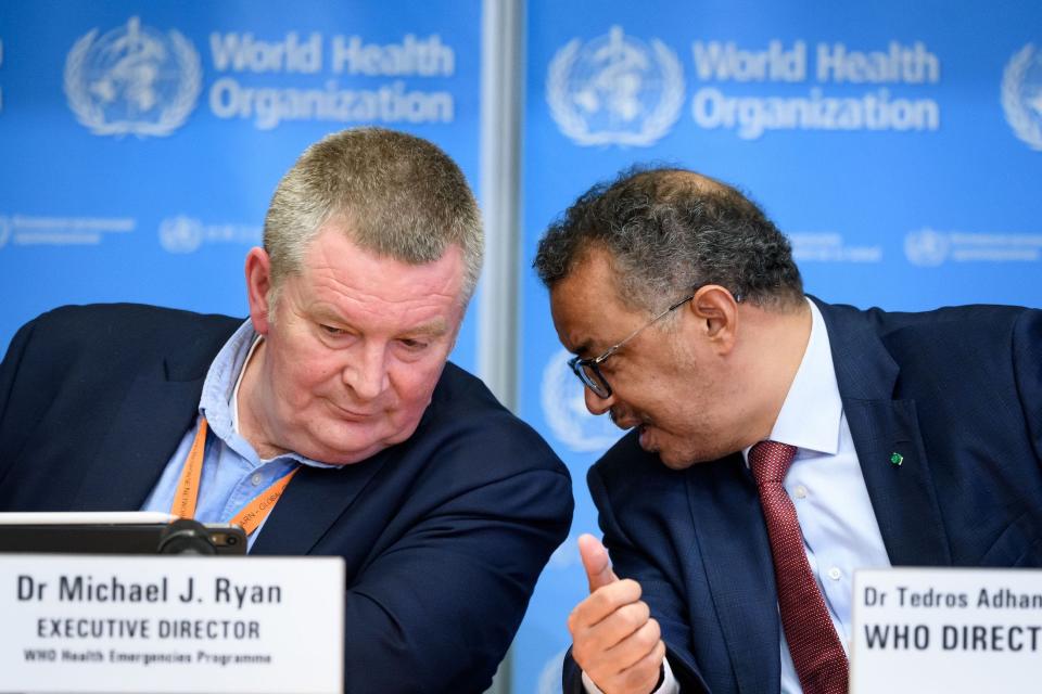 mike ryan WHO tedros