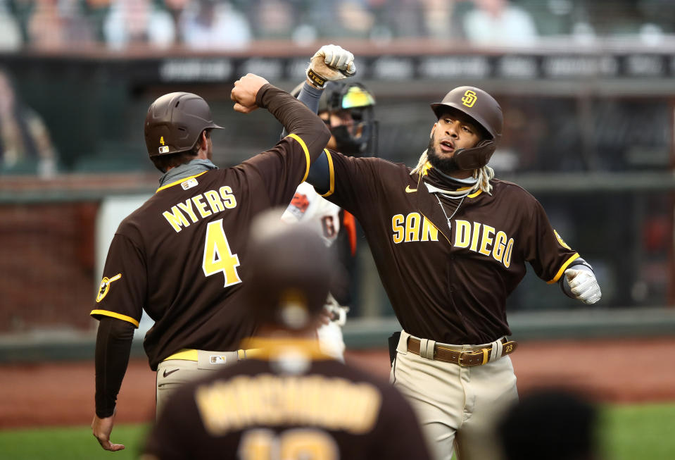 The Padres are looking like a legit contender. (Photo by Ezra Shaw/Getty Images)