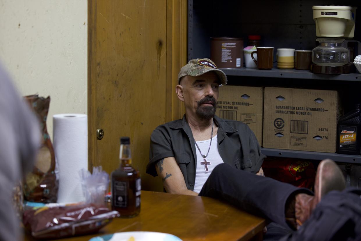 Billy Bob Thornton lot a substantial amount of weight to play a meth dealer in Devil's Peak. (Photo: Courtesy of Screen Media)