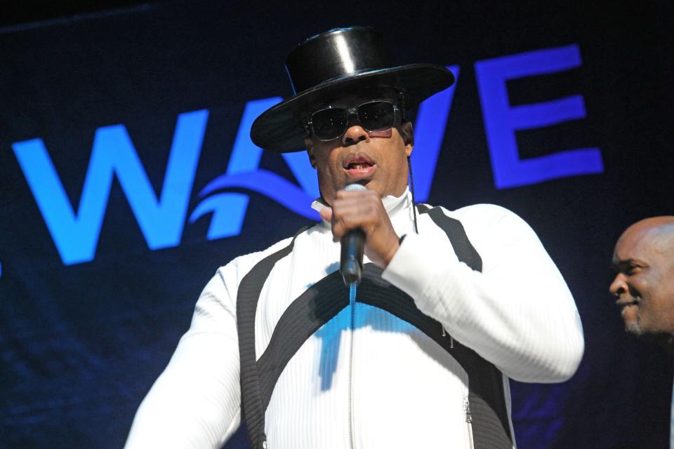 John "Ecstasy" Fletcher of Whodini performs in 2017.