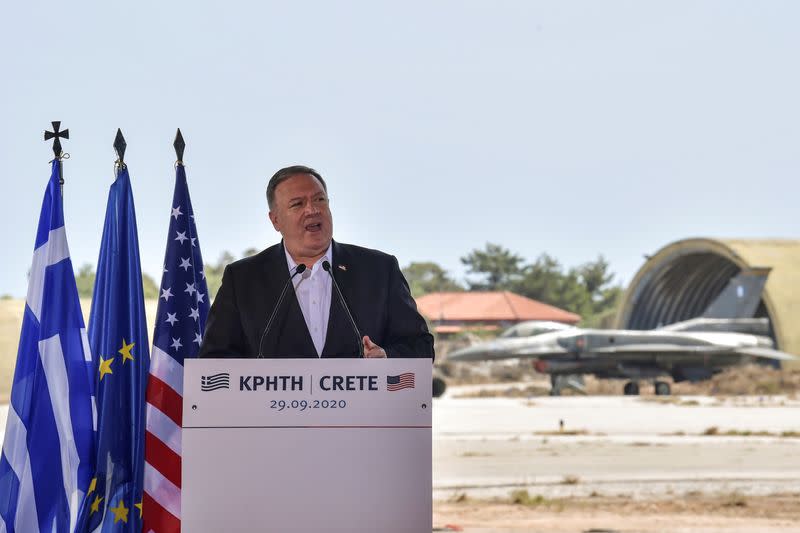 U.S. Secretary of State Mike Pompeo visits Greece