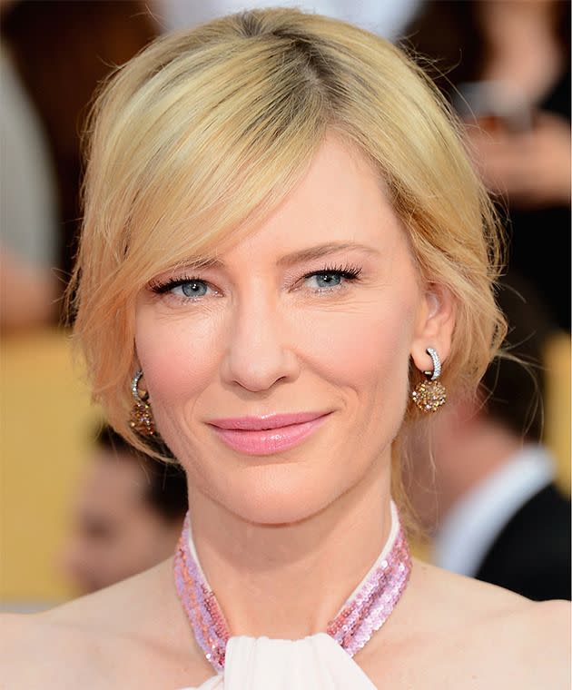 Cate Blanchett has gorgeous skin. Photo: Getty.