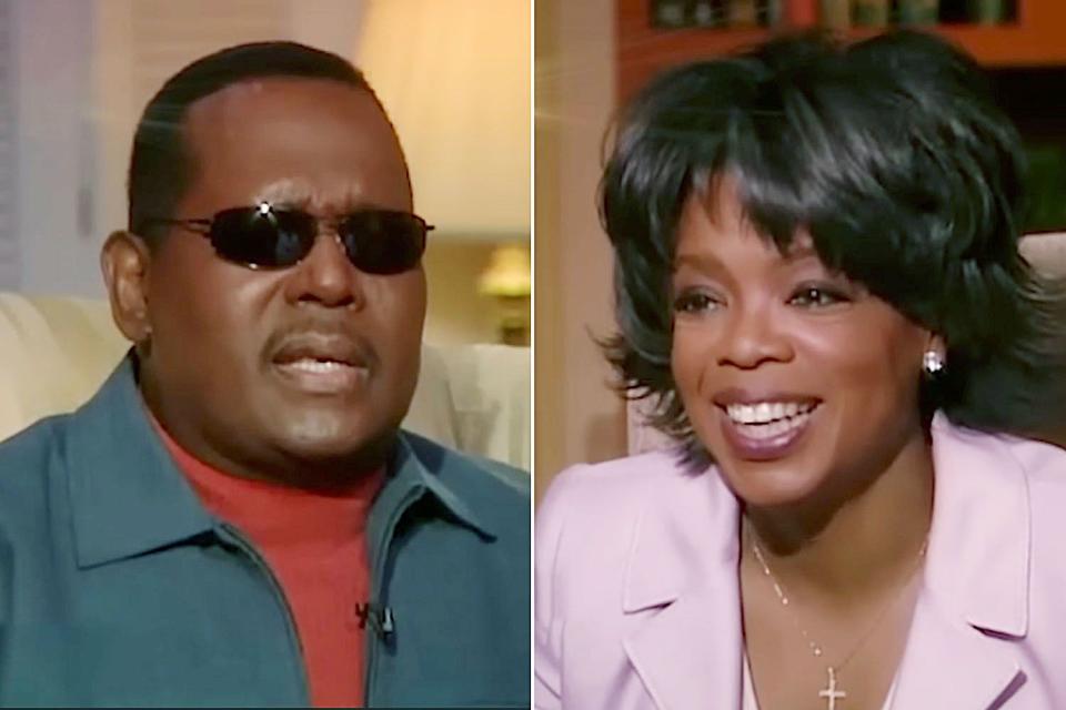 <p>own</p> Luther Vandross appeared with Oprah Winfrey for an interview in 2004.