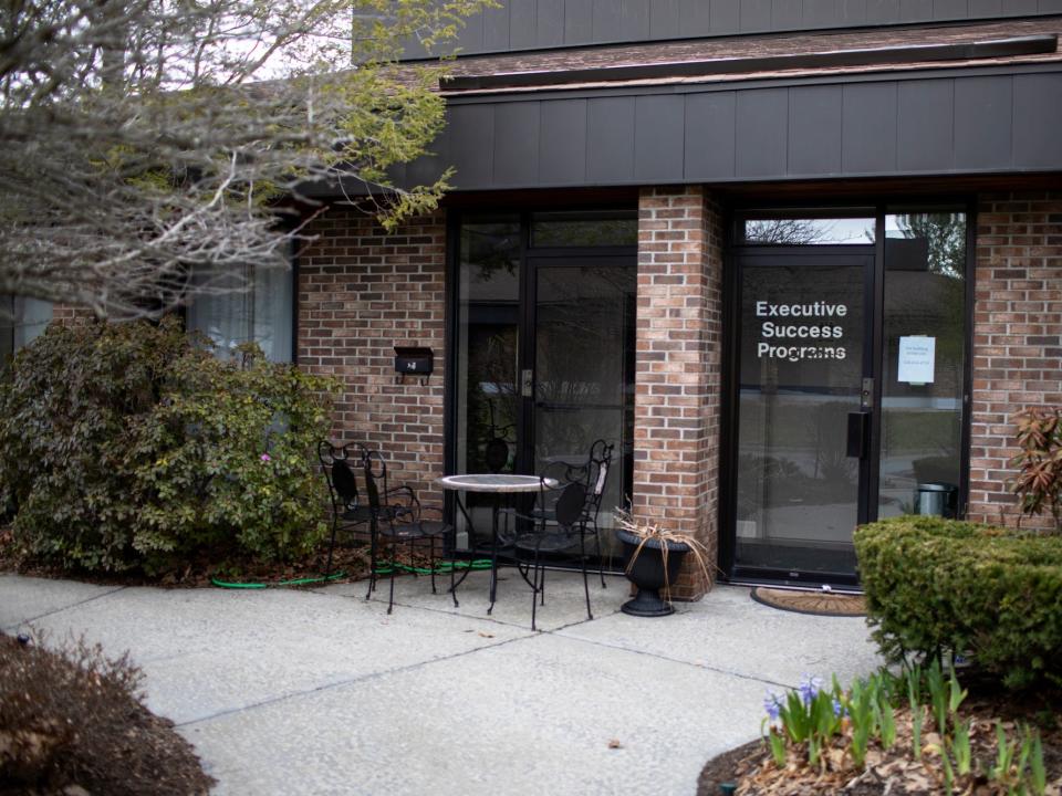  The exterior of the NXIVM Executive Success Programs office at 455 New Karner Road on April 26, 2018 in Albany, New York.
