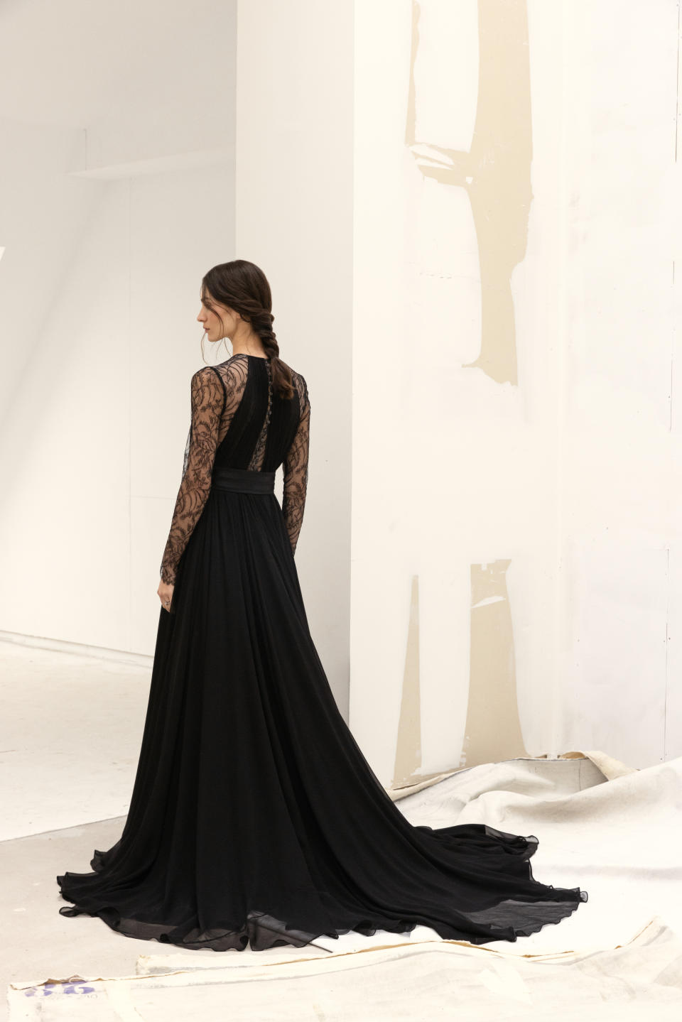 Some designers are offering more colors including black styles, black wedding dress trends