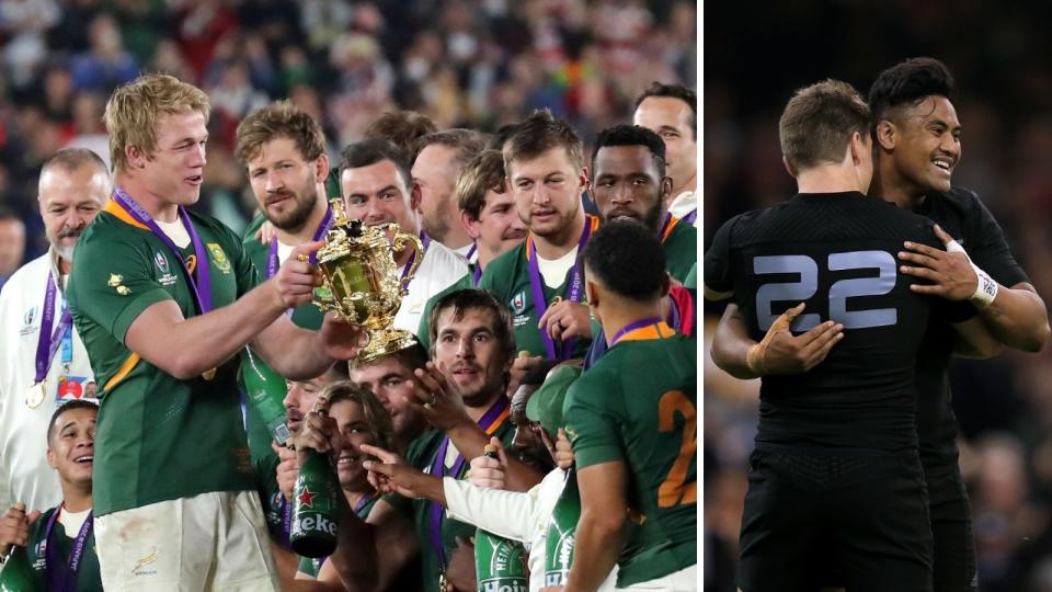 Since the introduction of the World Rugby U20 Championship in 2008, 15 players have won the competition and later went on to win the Rugby World Cup.&nbsp; Credit: Alamy