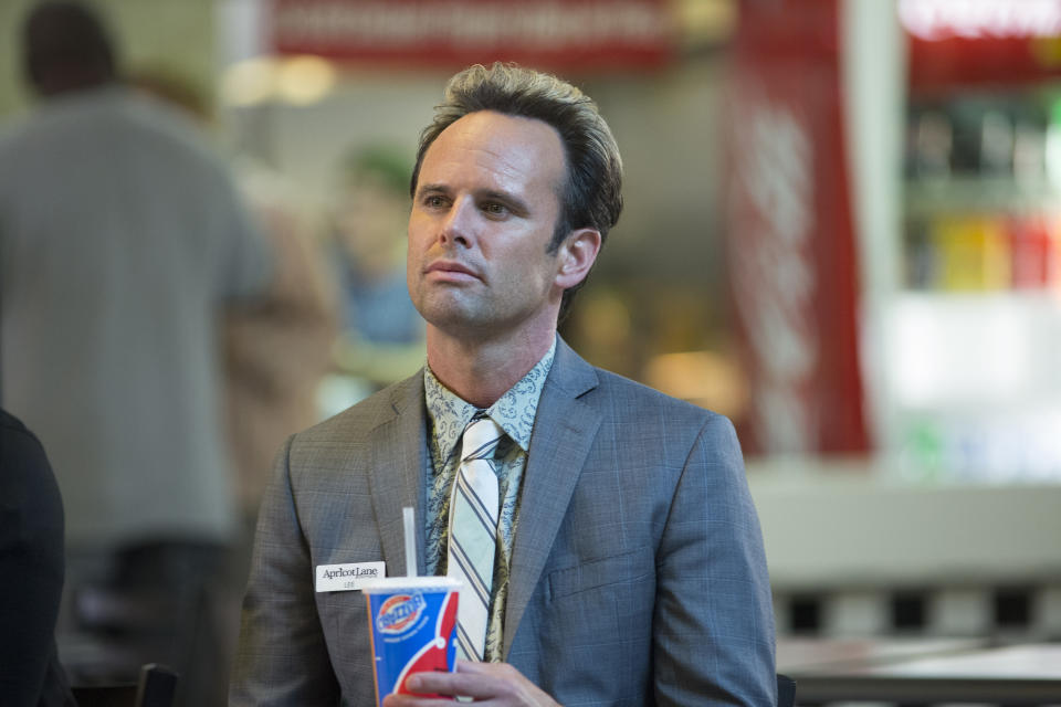 Walton Goggins in the series finale of <em>Vice Principals.</em> (Photo: Fred Norris/HBO)