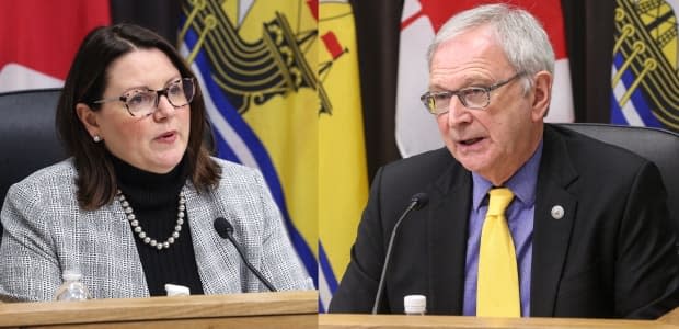 Premier Blaine Higgs and Dr. Jennifer Russell urged residents to continue to follow Public Health measures as the province moves to the yellow phase, warning 