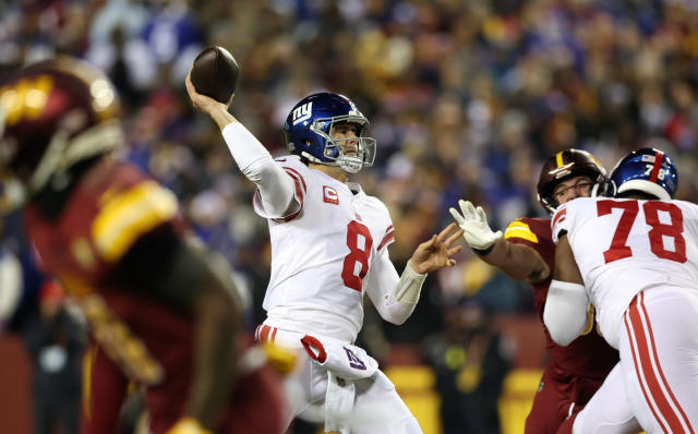 Jones may be back as Giants' starting QB vs Redskins