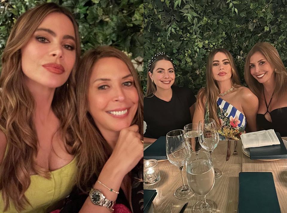 Sofia Vergara, Margarita Heilbron, Claudia Vergara