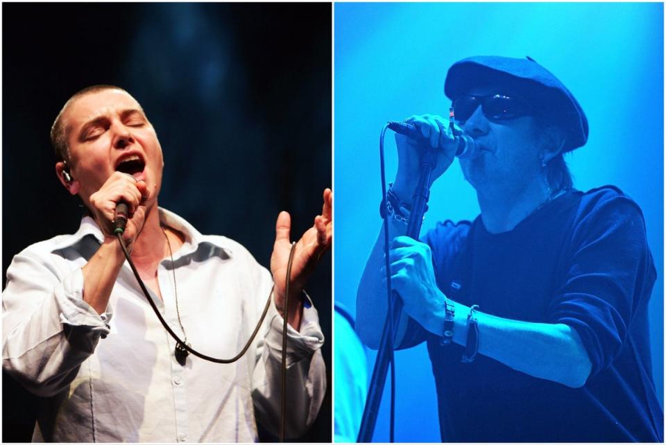 Musicians will pay tribute to Sinead O’Connor and Shane MacGowan in March (Getty)