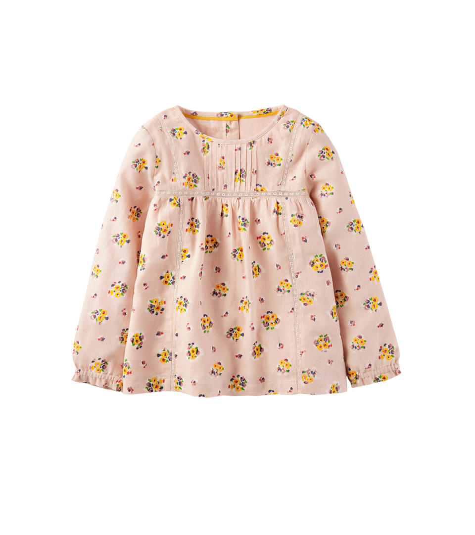 Boden Woven Smock Top