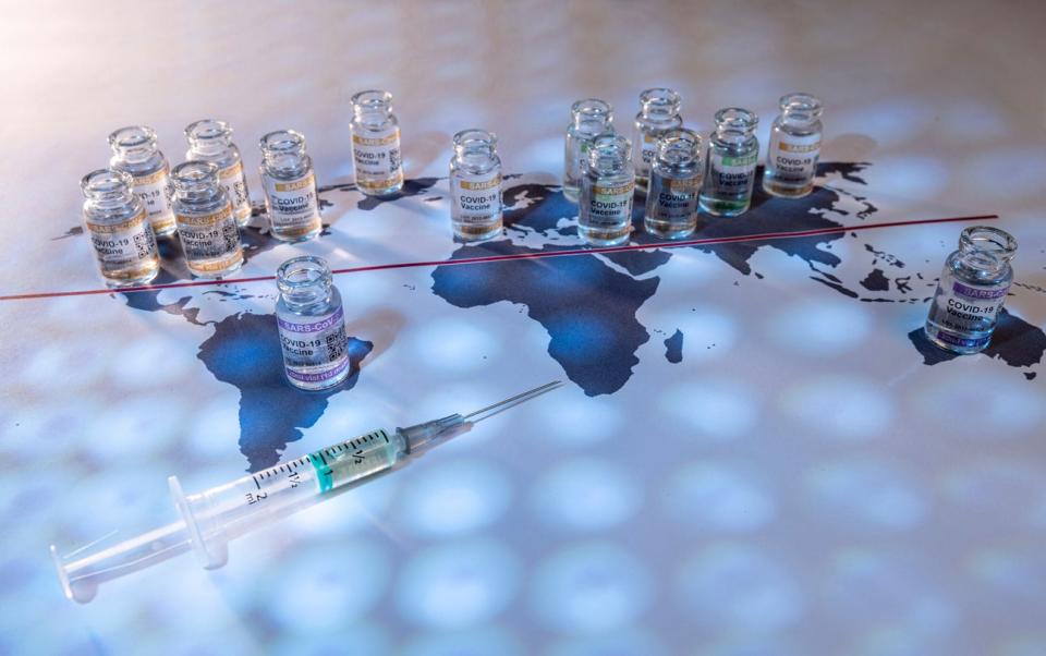 ‘We are joining forces with governments, health officials, and vaccine manufacturers from around the world in a Summit for Vaccine Internationalism’ (Getty Images/iStockphoto)