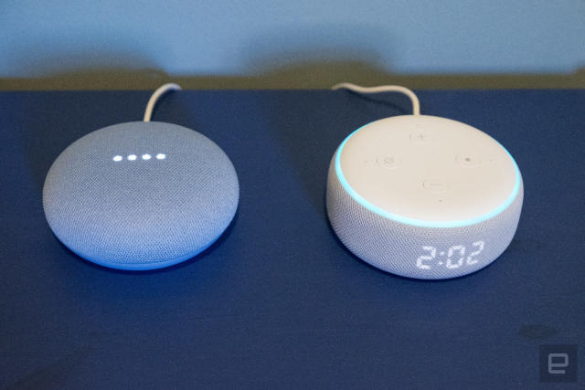 Google home vs hot sale echo dot 3