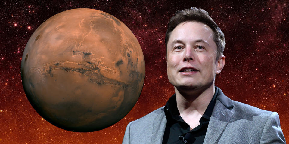 elon musk mars colonization spacex nasa getty shutterstock business insider illustration 2x1