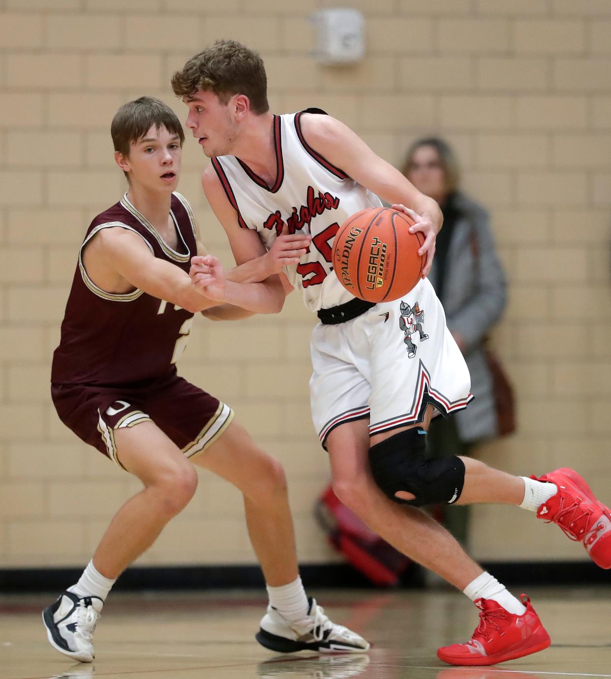 Lourdes Academy boys and girls basketball sweeps Wayland Academy ...