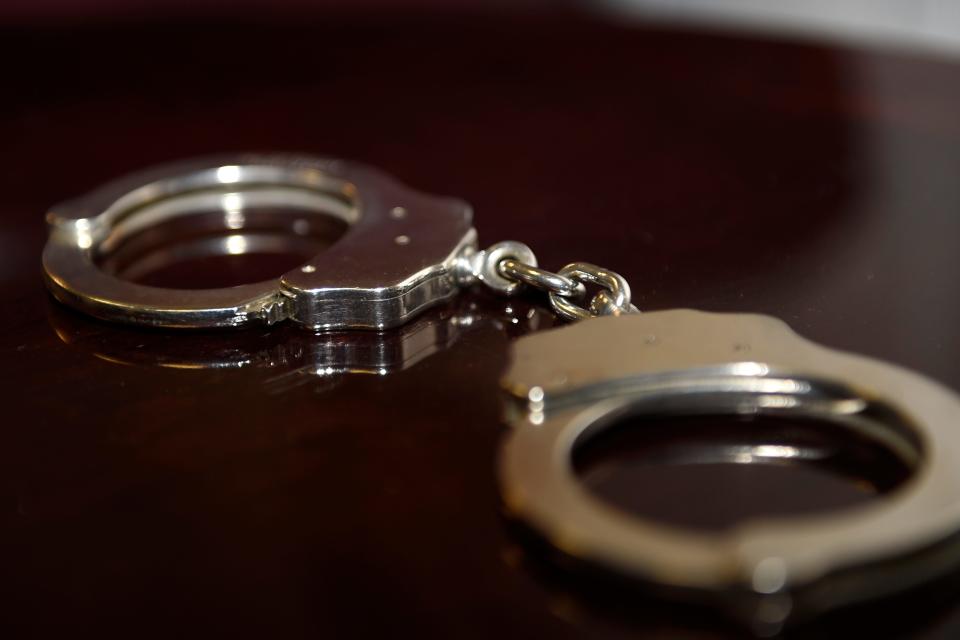 Handcuffs. File photo