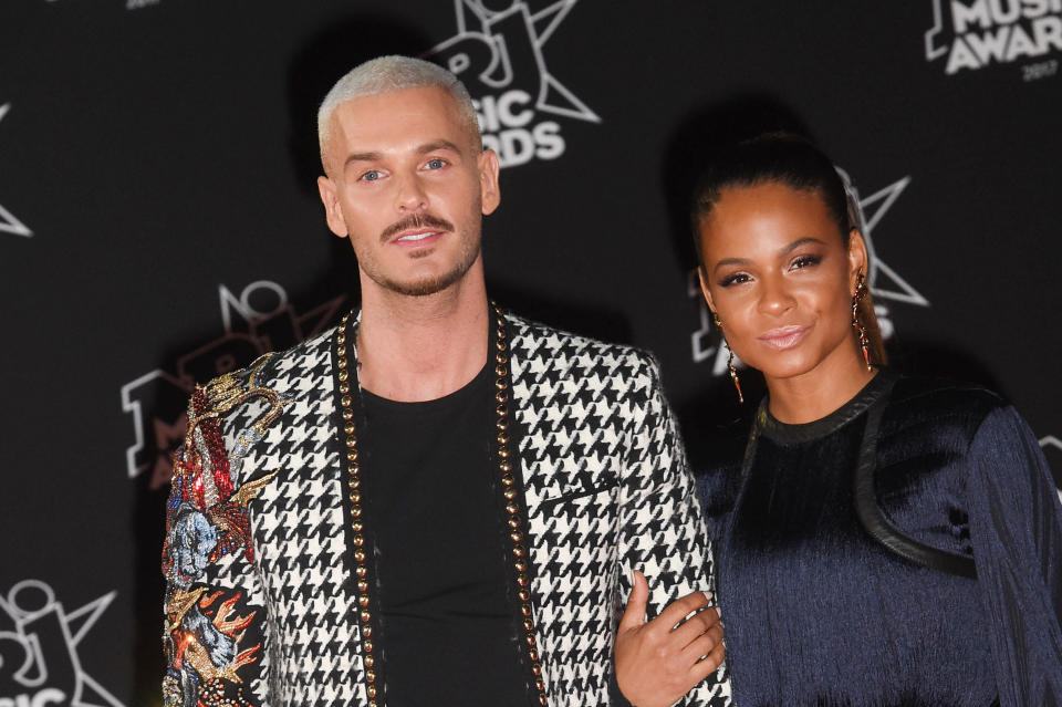 C'est un garçon ! Quelques jours après avoir annoncé qu'ils allaient être parents, M. Pokora et Christina Milian sont rentrés dans les détails et ont dévoilé que la chanteuse était enceinte d'un petit garçon, qui devrait naître début 2020. (Photo by Stephane Cardinale - Corbis/Corbis via Getty Images)