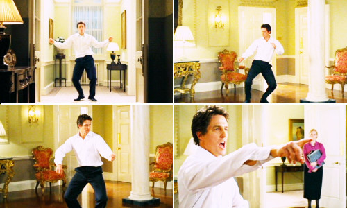 El hombre fascinó en su papel de Primer Ministro Británico en “Love Actually”, 2003, especialmente en la escena que baila. Foto: 221b0bag0end.tumblr.com