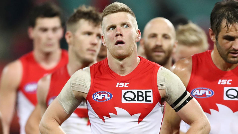 Dan Hannebery says there are no guarantees he will get back to his old ways. Pic: Getty