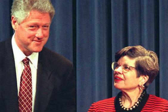 Rivlin served under Bill Clinton at White House’s Office of Management and Budget from 1994 (Getty)