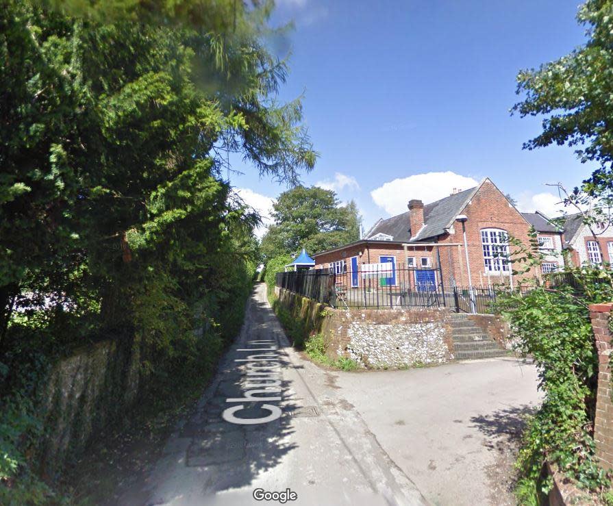 This school in Church Lane, Hambledon has been rated ‘outstanding’ by Ofsted. The latest report was published on October 24, 2014. (Photo: Google Maps)