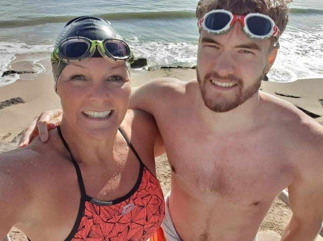 Connor Clark pictured with his mother Tracy Clark died during his initial commando training in 2021 (Hilary Meredith Solicitors/PA)